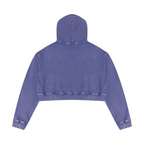 Mineral Washed Crop Hoodie Set