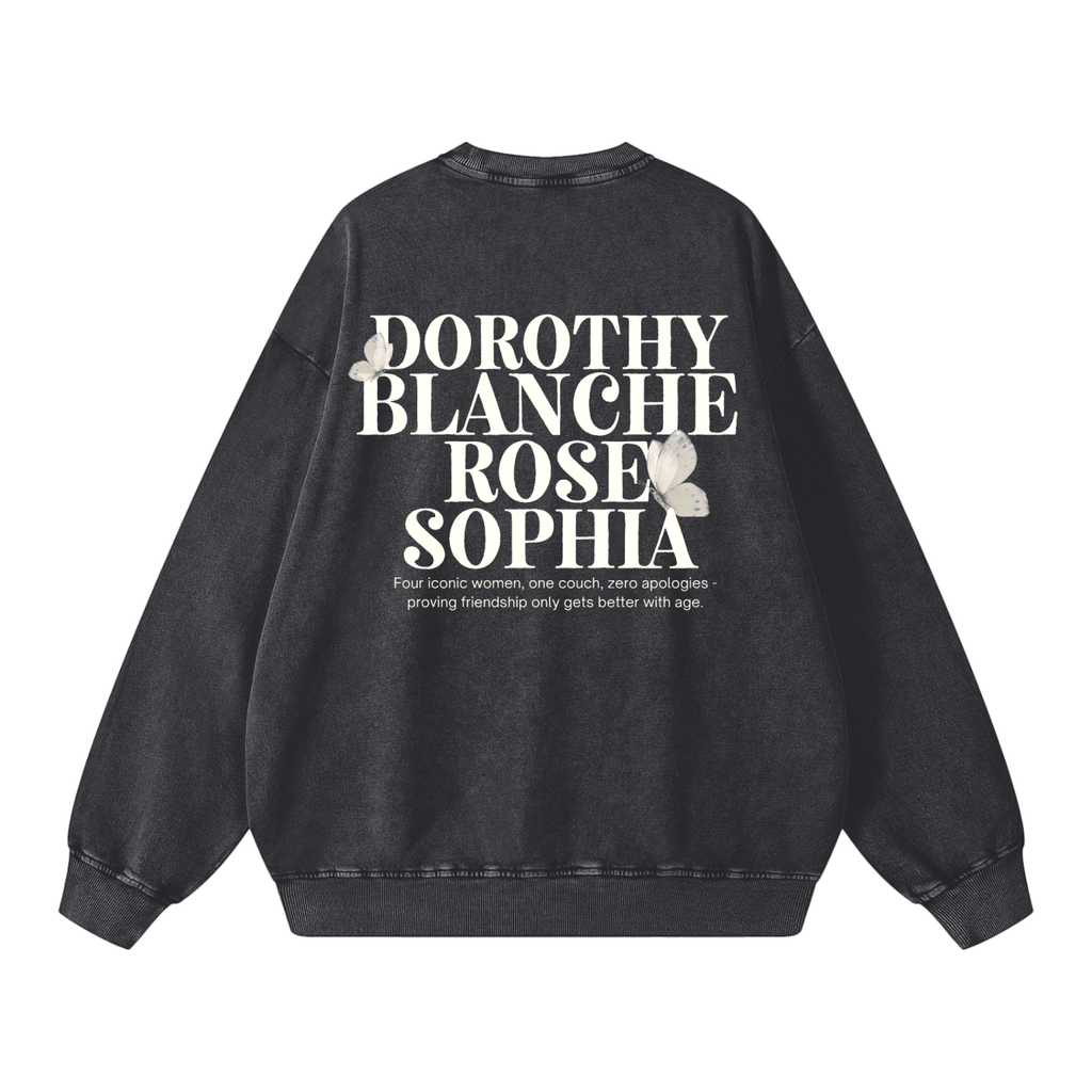 DOROTHY * 100% Cotton Vintage Washed Oversized Sweatshirt