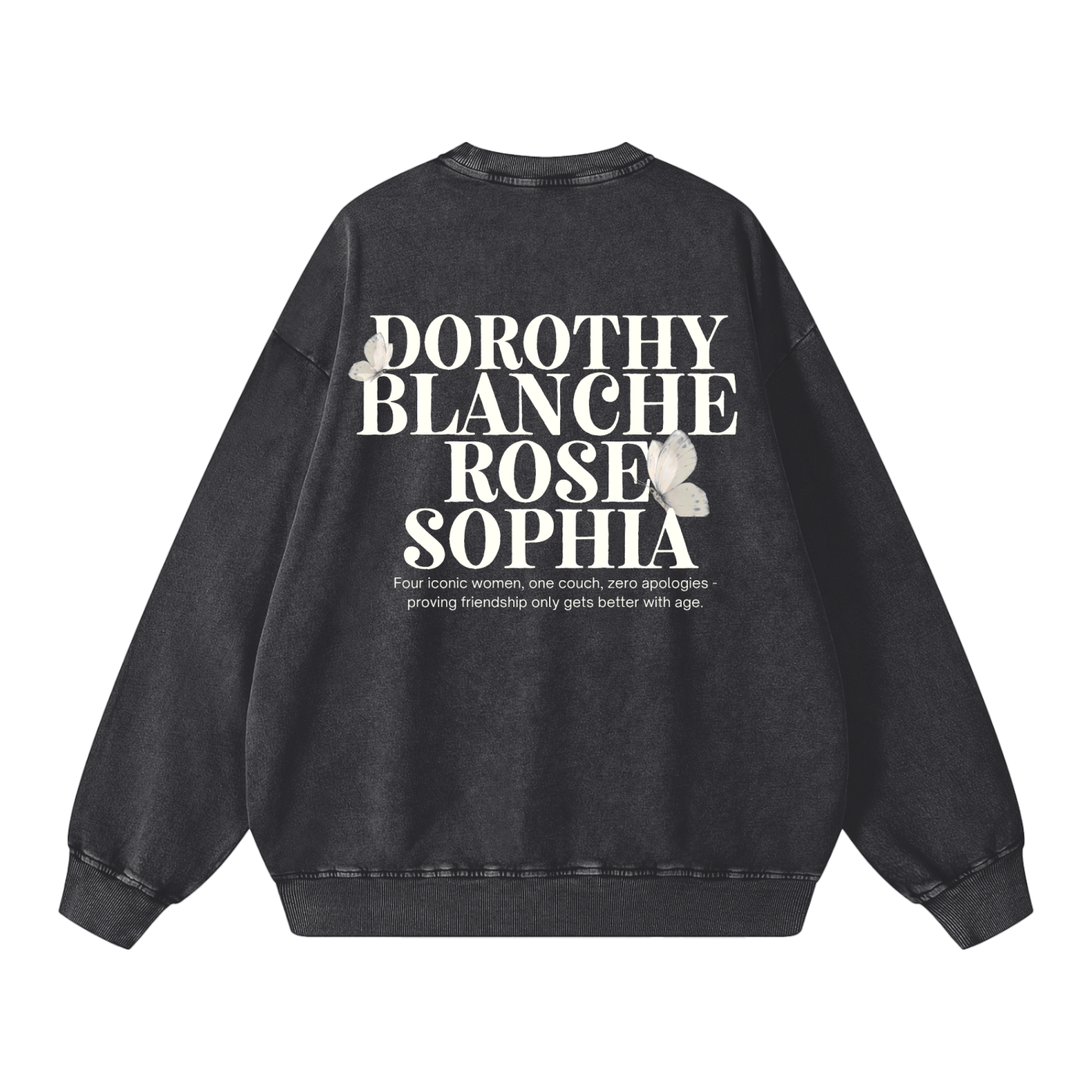 DOROTHY * 100% Cotton Vintage Washed Oversized Sweatshirt