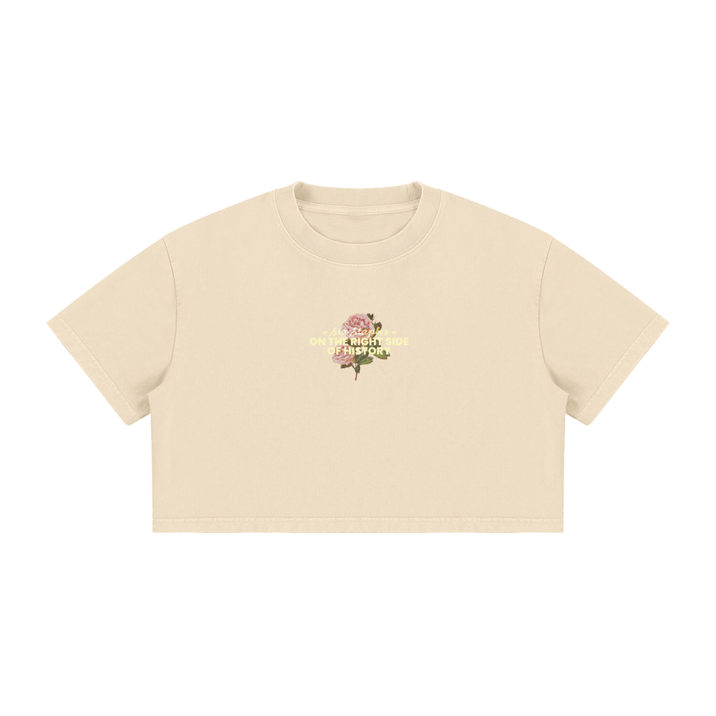 Matriarchy Rising * 100% Cotton Cropped Tee