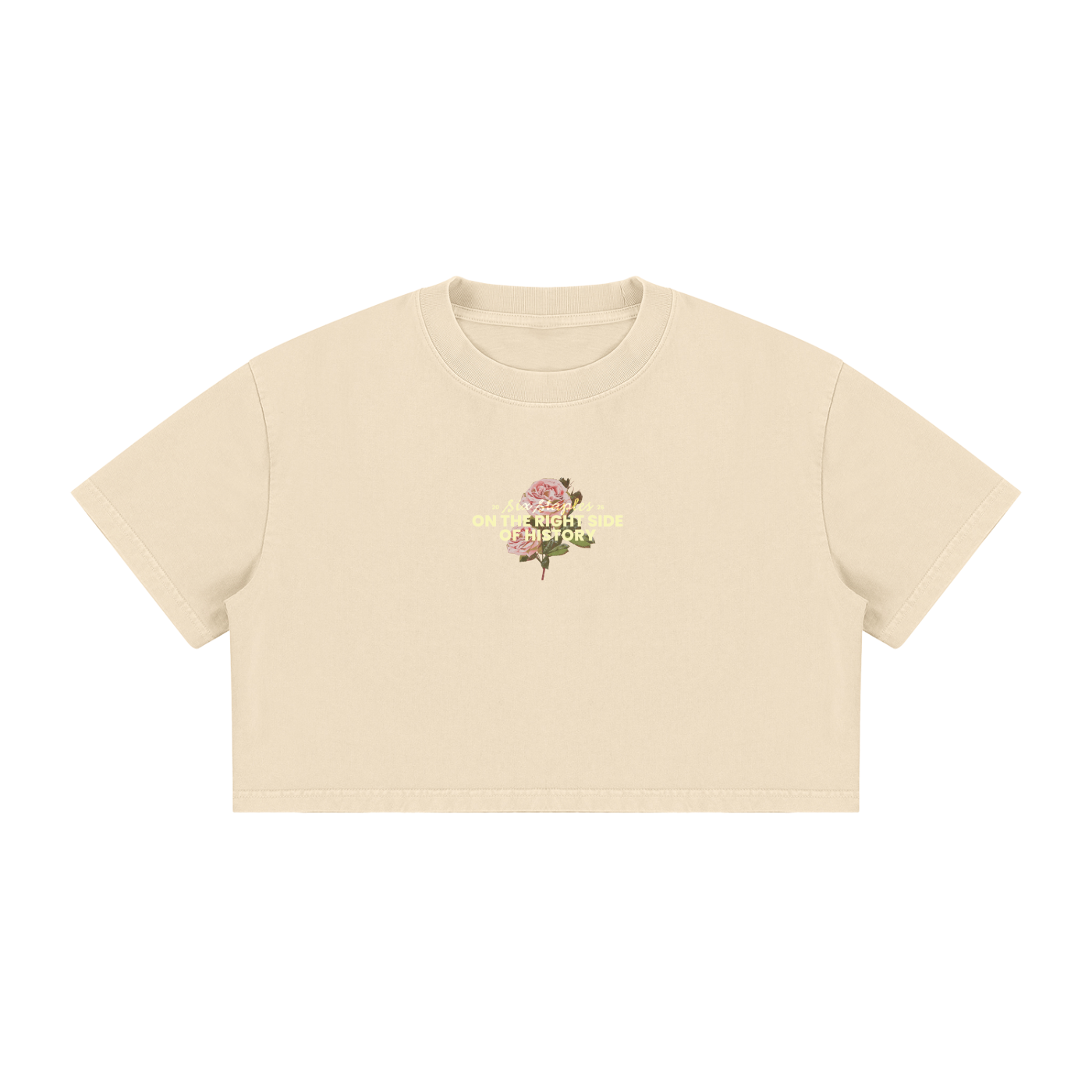 Matriarchy Rising * 100% Cotton Cropped Tee