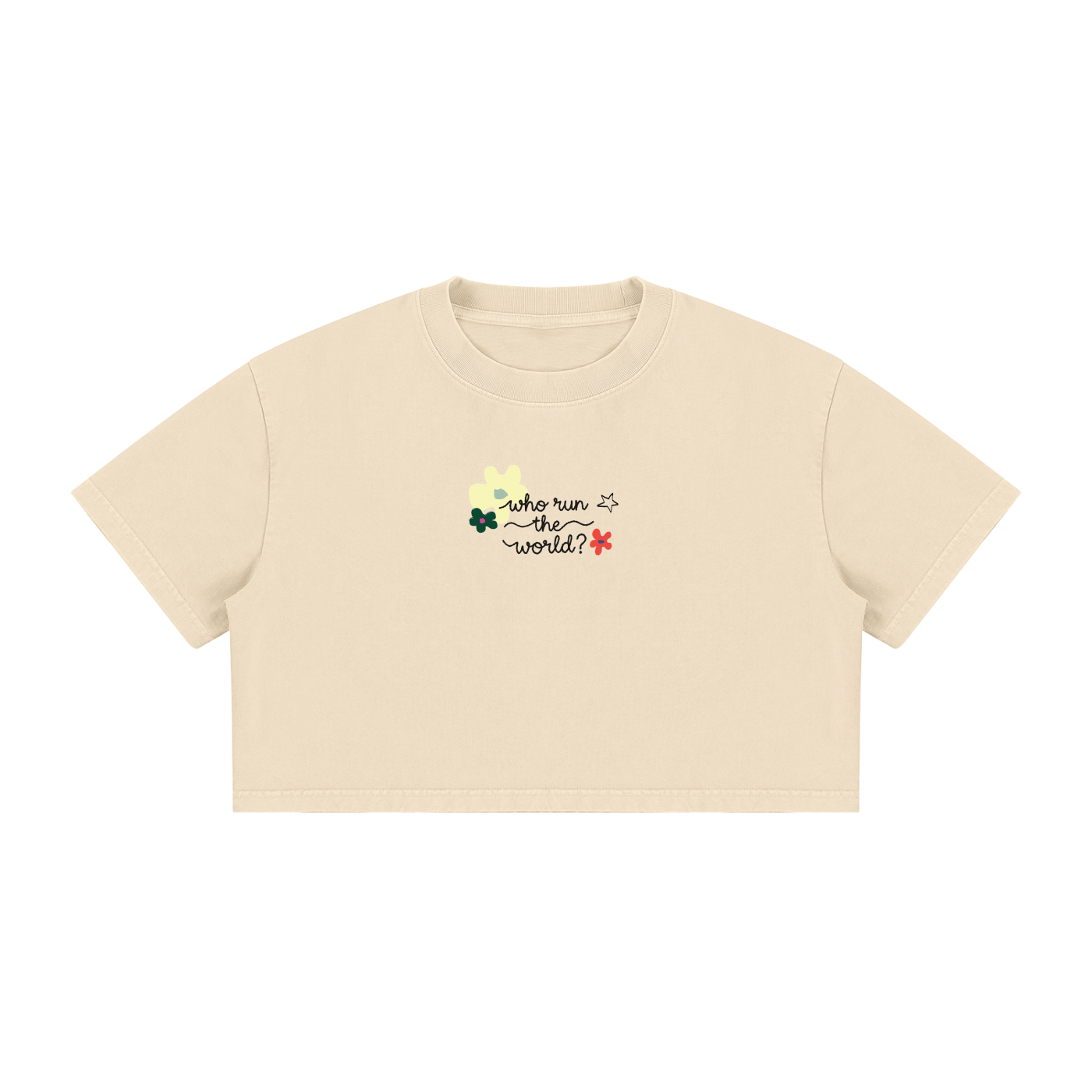Future is Female * 100% Cotton Cropped Tee