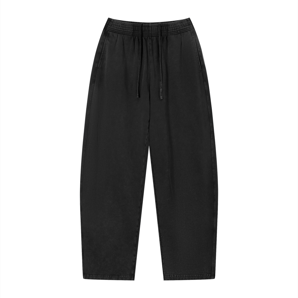 Mineral Wash Piping Raw Hem Sweat Set
