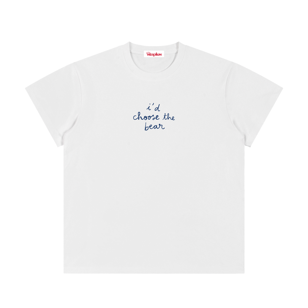 i'd choose the bear * 100% Cotton Crewneck Tee