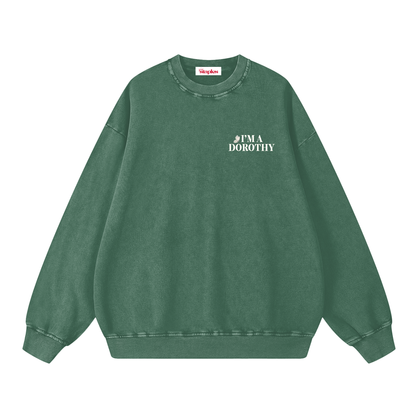 DOROTHY * 100% Cotton Vintage Washed Oversized Sweatshirt