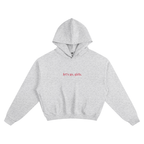 100% Cotton Unisex Cotton Cropped Hoodie - "let's go girls."