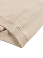 Girls * 100% Cotton Semi-Cropped Hoodie * Apricot/Green